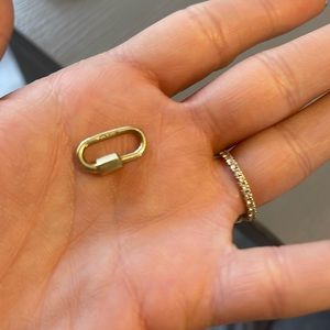 14k gold Marla Aaron lock